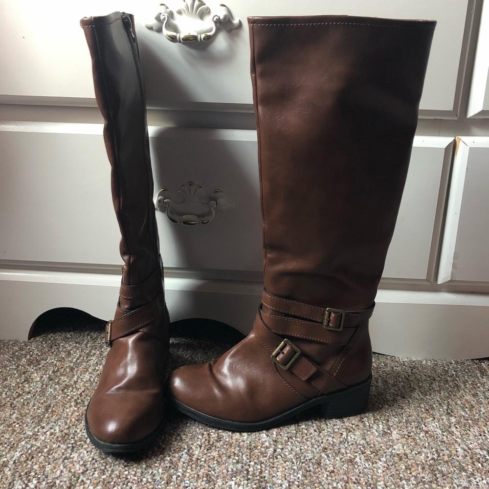 Women’s Riding Boots Size 6 Brown